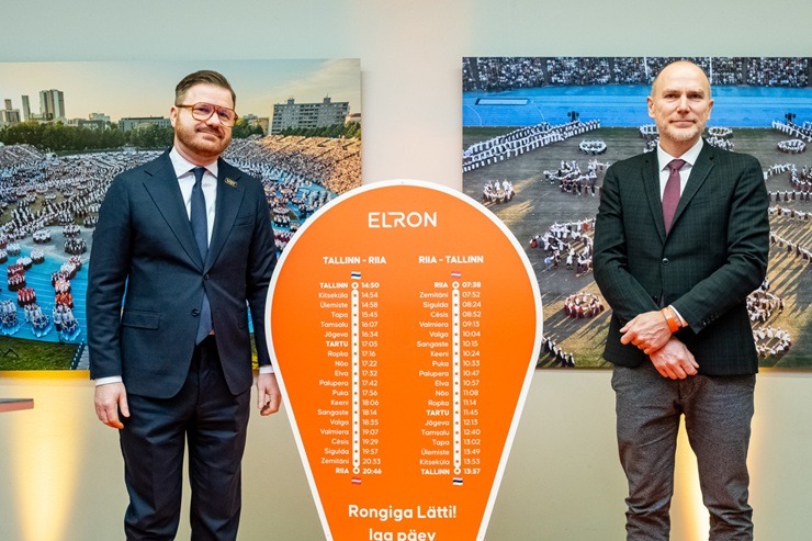 Tas ir noticis! Atklāts vilciena maršruts no Tartu uz Rīgu 383854