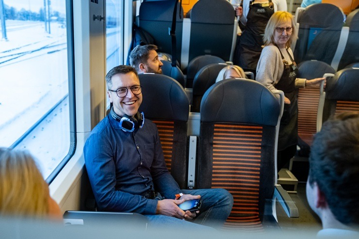 Tas ir noticis! Atklāts vilciena maršruts no Tartu uz Rīgu 383855