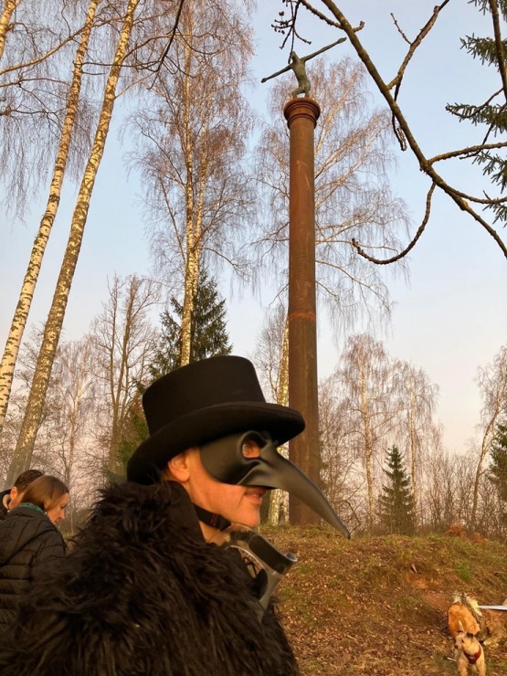 Krāslavas novads: Neliels fotoieskats skulptūru parkā «Pudža sala», kas atrodas Geraņimovas Ilzas ezera pussalas krastā 384175
