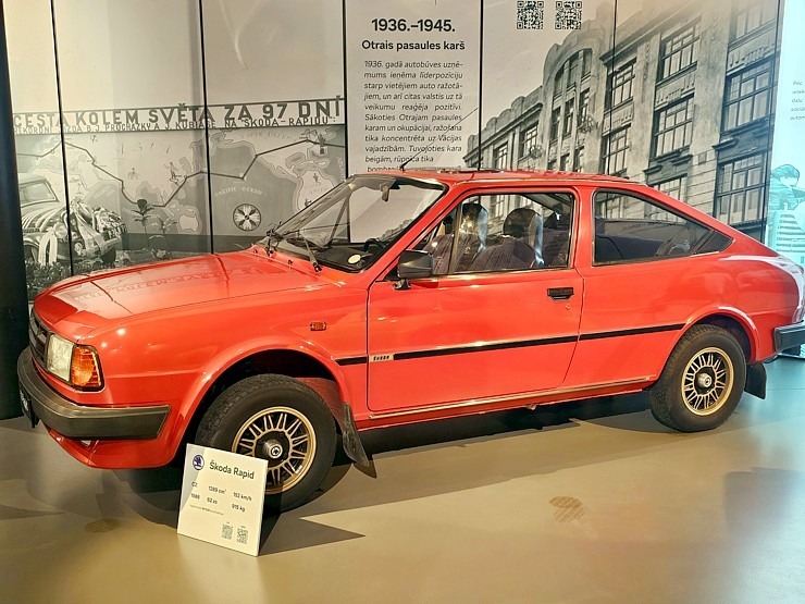 Rīgas Motormuzejā čehu autozīmols «Škoda» atzīmē 130. gadu jubileju un atskatās uz 2025.gada sasniegto 384192