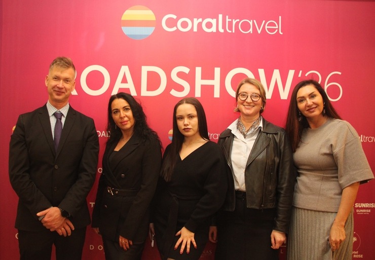 «Coral Travel» rīko Turcijas «Roadshow 2026» Latvijas tūrisma firmām «Grand Palace Hotel» 384271