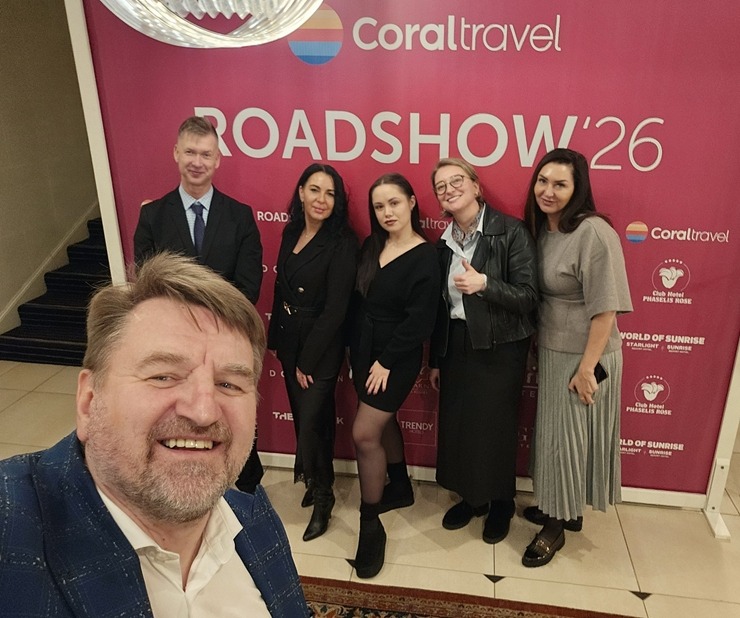 «Coral Travel» rīko Turcijas «Roadshow 2026» Latvijas tūrisma firmām «Grand Palace Hotel» 384288