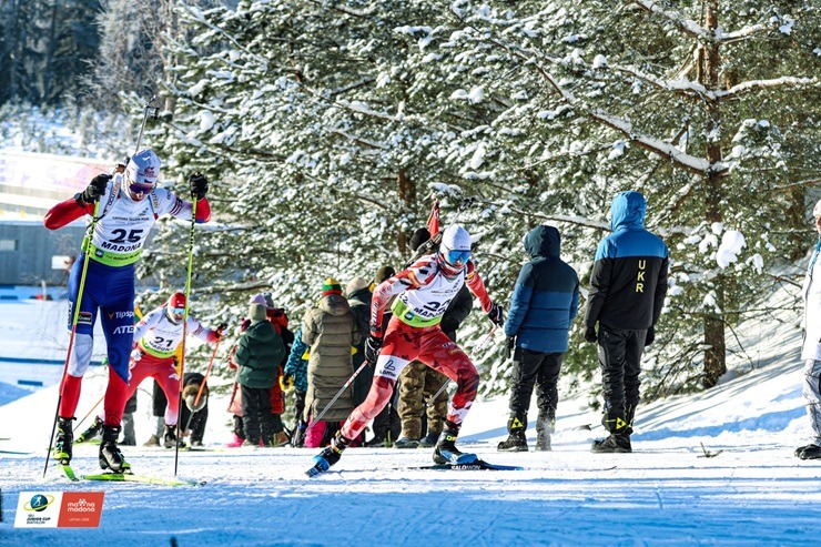 Biatloniste Estere Volfa Madonā izcīna vēsturisku uzvaru IBU Junioru kausa sprintā 384379