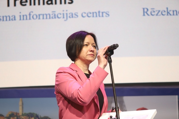 Tūrisma izstādē «Balttour 2026» tiek pasniegtas «GADA CILVĒKS TŪRISMĀ 2025» balvas. Foto: Rojs Maizītis 386072
