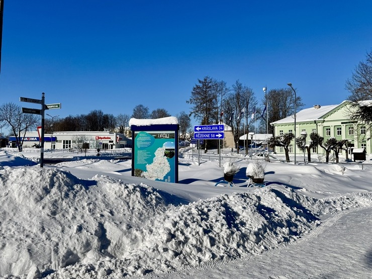 Kā dzīvo latgalieši Dagdā, kur šobrīd dziļākais sniegs Latvijā? - Krāslavas novads. Foto: Sintija Maļkeviča 386663