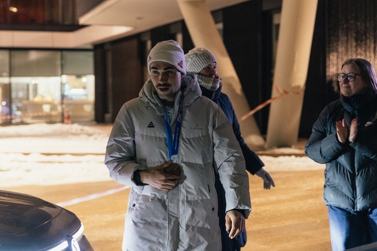 Ventspils ar lepnumu sagaida savus olimpiešus 387027