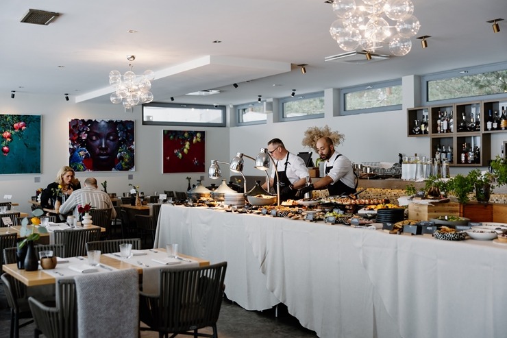 Daži fotomirkļi no Jūrmalas restorāna «36.line Grill Restaurant» jaunā koncepta «After-work brunch» ēdienkartes. Foto:  Inga Bitere 387551