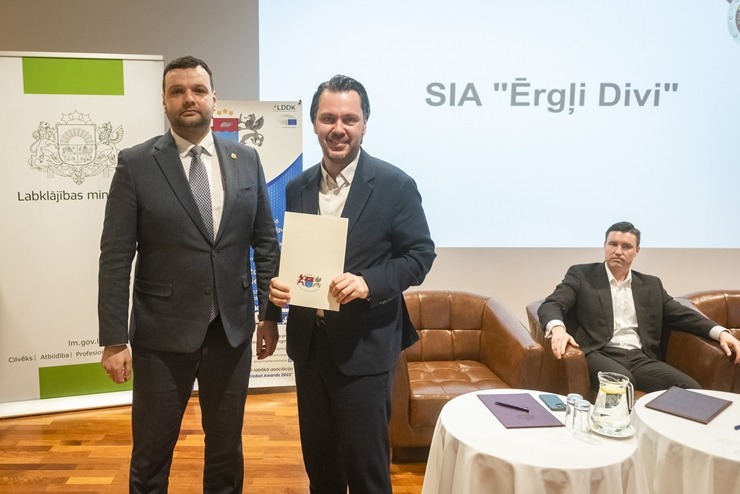 Viesnīcā «Riga Islande Hotel» notiek iniciatīvas «Godprātīgs nodokļu maksātājs 2026» atklāšanas pasākums. Foto: LVRA.lv 389214