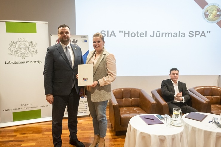 Viesnīcā «Riga Islande Hotel» notiek iniciatīvas «Godprātīgs nodokļu maksātājs 2026» atklāšanas pasākums. Foto: LVRA.lv 389217