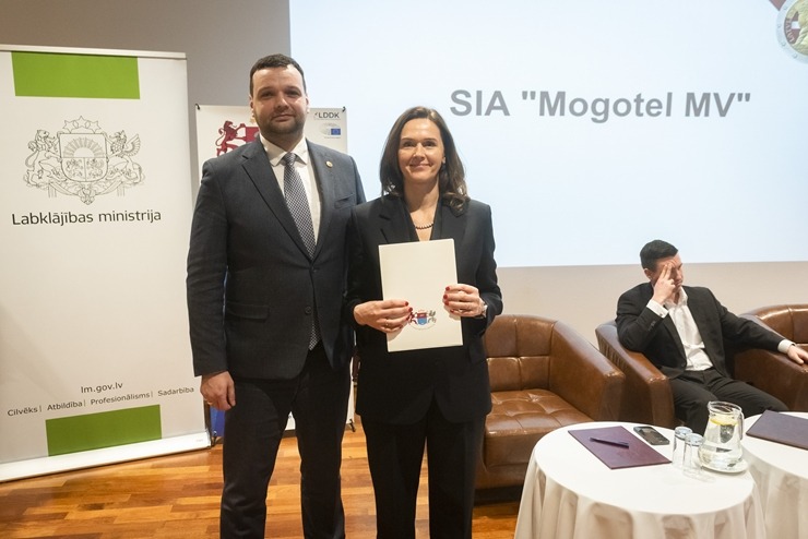 Viesnīcā «Riga Islande Hotel» notiek iniciatīvas «Godprātīgs nodokļu maksātājs 2026» atklāšanas pasākums. Foto: LVRA.lv 389221