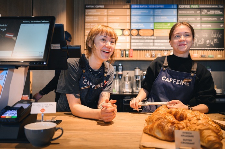Darbu sākusi pirmā «Caffeine» kafejnīca Jelgavā 389809