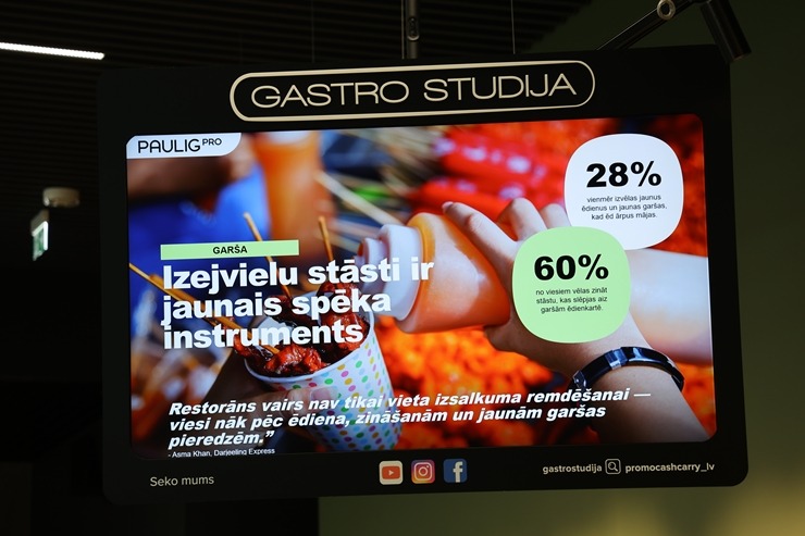 Garšu profesionāļi no «Paulig PRO» organizē «Taste the Future» meistarklasi Rīgā 389977