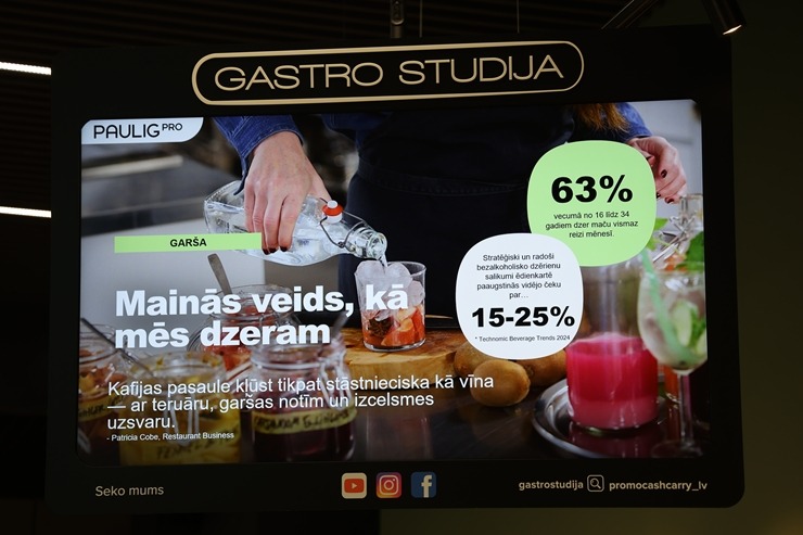 Garšu profesionāļi no «Paulig PRO» organizē «Taste the Future» meistarklasi Rīgā 389981