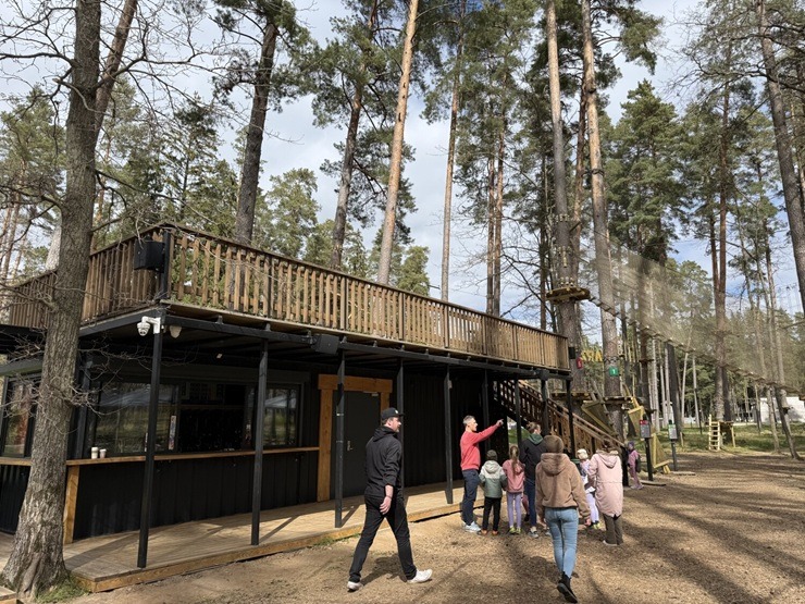 Dobeles novads: «Tērvetes tīklu parks» un «Tarzāns» atsāk darbu 391369