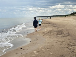 Aktīvie izPēdo Dienvidkurzemes novada Akmeņragu - Foto