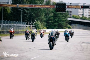 Somu motosportisti labo Biķernieku trases rekordu 4