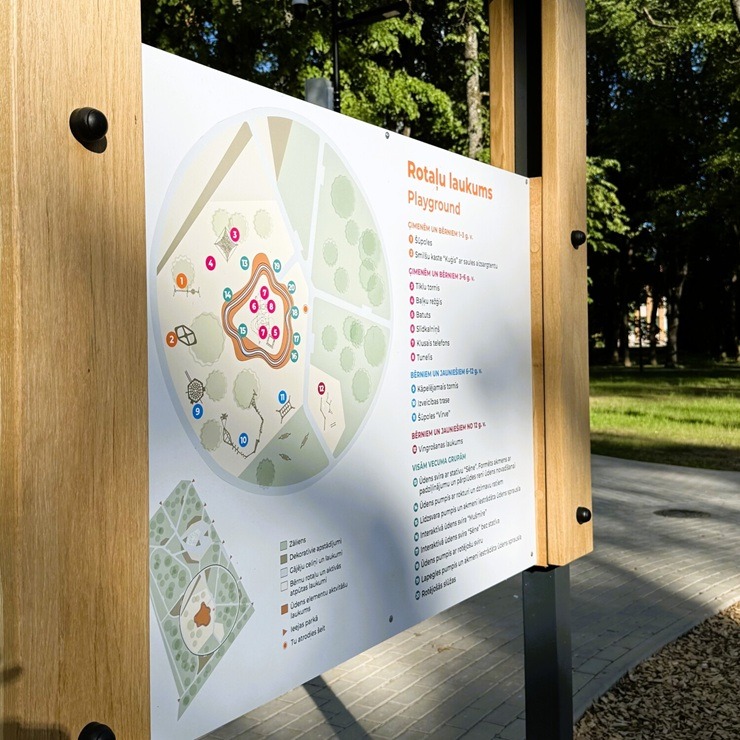 Iespaidīgas pārvērtības - Jēkabpilī atklāts atjaunotais Krustpils parks 394949