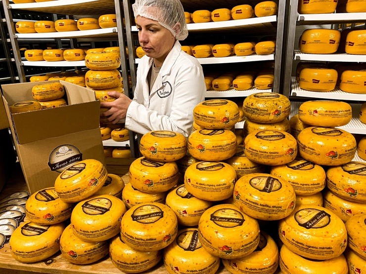 Latvijas siera darītāji iepazīstinās ar savu produkciju Siera tirgū Straupē 394975
