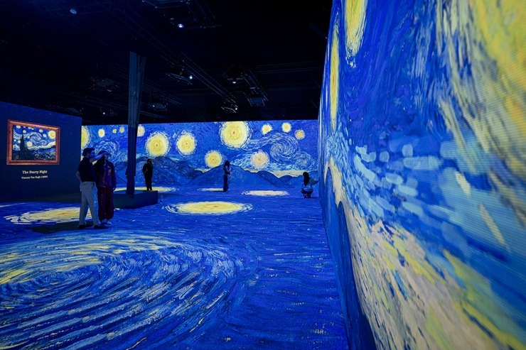Van Gogs Vidzemes tirgū – 360° iesaistoša mākslas pieredze, skatāma tikai līdz jūlija beigām 395207