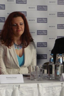 Anete Blažēviča. Pāvilosta Marina vadītāja 21266