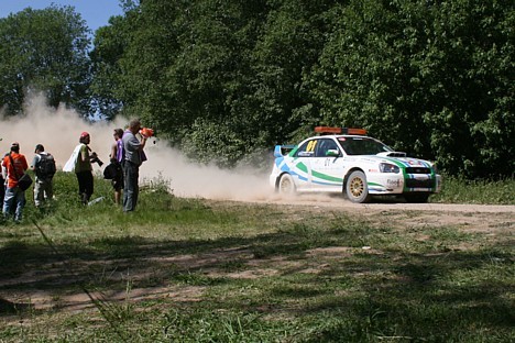Autorallijs ERGO rallijs Cēsis 2008 risinājās no 7.06 līdz 8.06.2008 Cēsu apkārtnē un pilsētā 22987