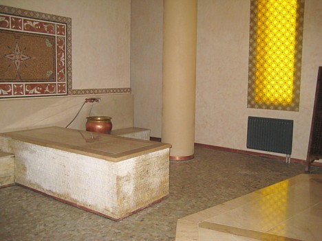 Spa kompleksā ir vairāku veidu pirtis, tai skaitā arī turku pirts 23293