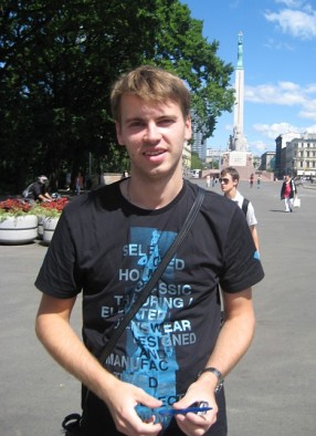 Students Ivars vēl nav paguvis pabūt Siguldā 23770