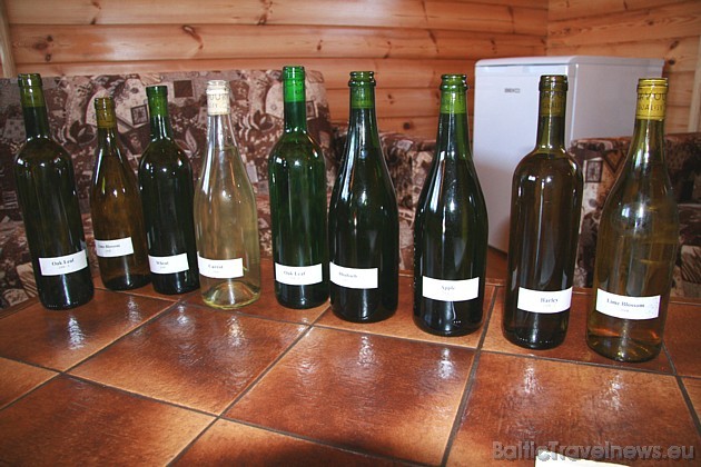 Piedāvājumā vairāku šķirņu mājas vīna degustācijas, tai skaitā ozollapu, gurķu, upeņu, bērzu sulu un citi vīni Piedāvājumā vairāku šķirņu mājas vīna degustācijas, tai skaitā ozollapu, gurķu, upeņu, bērzu sulu un citi vīni 32681