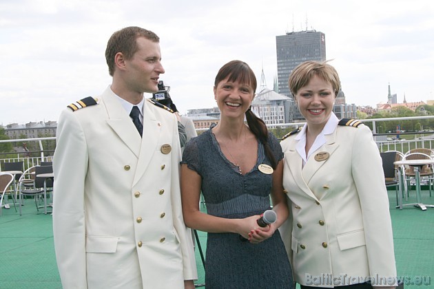 Tallink: Kruīzu vadītājs Andris Engers, mārketinga direktore Baiba Muceniece un kruīzu vadītāja Elīna Vārpa Tallink: Kruīzu vadītājs Andris Engers, mārketinga direktore Baiba Muceniece un kruīzu vadītāja Elīna Vārpa 33065
