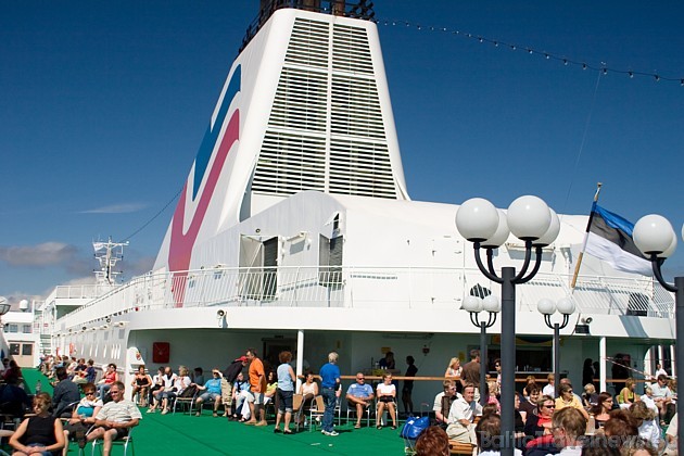 Uz klaja. Foto: Tallink.com 33077
