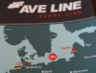 Ave Line piedāvā prāmju līniju Liepāja - Lībeka