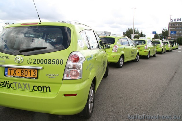 Pagaidāms BalticTaxi autoparkā ir 50 Toyota Corolla Verso automašīnas, bet nākotnē varētu būt 250 Pagaidāms BalticTaxi autoparkā ir 50 Toyota Corolla Verso automašīnas, bet nākotnē varētu būt 250 36518