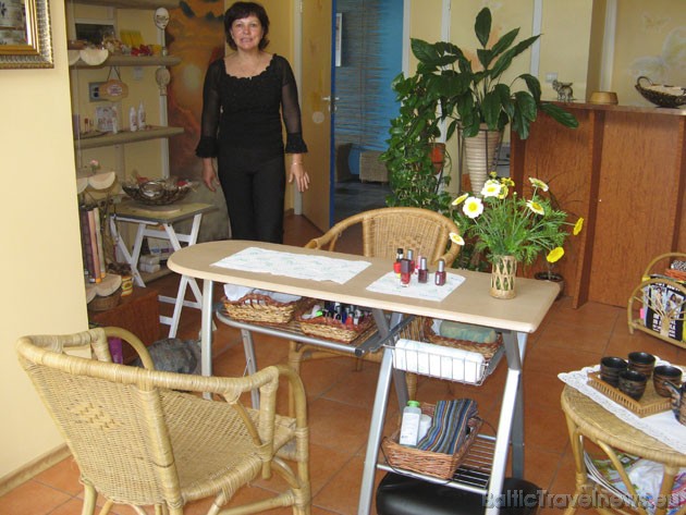 Skaistumkopšanas salonā 