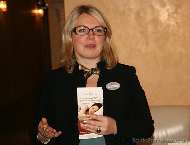 Inga Titarenko (Baltic Beach Hotel izpilddirektore pārdošanas un mārketinga jautājumos) sveic klātesošus un iepazīstina ar Baltic Beach Hotel īpašo pi Inga Titarenko (Baltic Beach Hotel izpilddirektore pārdošanas un mārketinga jautājumos) sveic klātesošus un iepazīstina ar Baltic Beach Hotel īpašo pi 37697