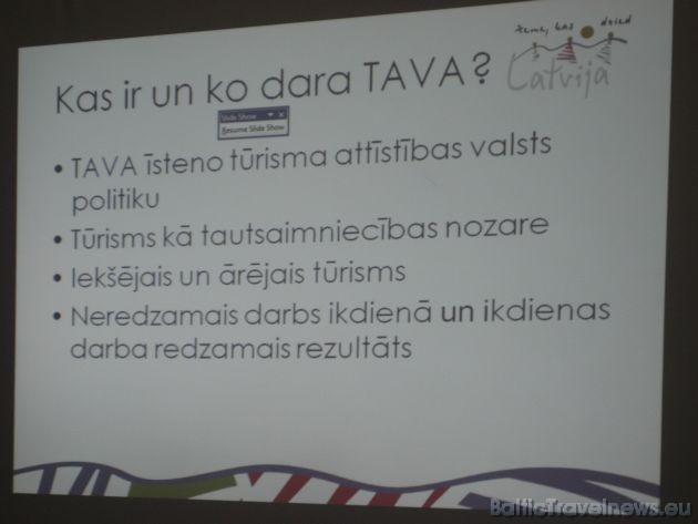 Tūrisma Attīstības Valsts aģentūra atbalstīs portālu gan satura tapšanā, gan konkursu un topu rīkošanā, gan tūrisma indrustrijas profesionāļu piesaist Tūrisma Attīstības Valsts aģentūra atbalstīs portālu gan satura tapšanā, gan konkursu un topu rīkošanā, gan tūrisma indrustrijas profesionāļu piesaist 38583