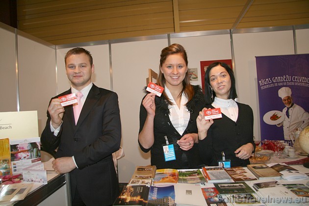 Latvijas Viesnīcu un restorānu asociācijas stends izstādē Balttour 2010
www.travelcard.lv 39581