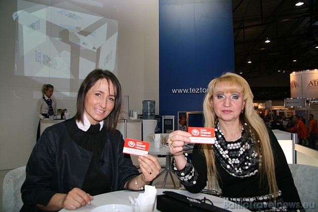 Tatjana Ladigina (Juniversal) un Bella Gondelmane (Begonija)
www.travelcard.lv 39585
