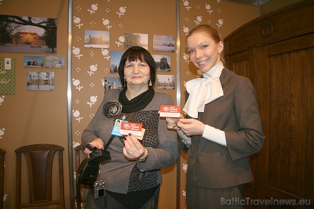 Izstādes Balttour 2010 dalībnieki saņem BalticTravelnews.com atlaižu karti Travel Card 2010
www.travelcard.lv Izstādes Balttour 2010 dalībnieki saņem BalticTravelnews.com atlaižu karti Travel Card 2010
www.travelcard.lv 39593