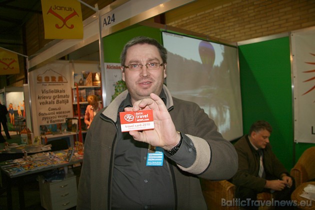 Izstādes Balttour 2010 dalībnieki saņem BalticTravelnews.com atlaižu karti Travel Card 2010
www.travelcard.lv Izstādes Balttour 2010 dalībnieki saņem BalticTravelnews.com atlaižu karti Travel Card 2010
www.travelcard.lv 39613