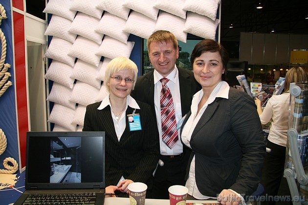 BalticTravelnews.com direktors Aivars Mackevičs pie Tallink stenda 39714