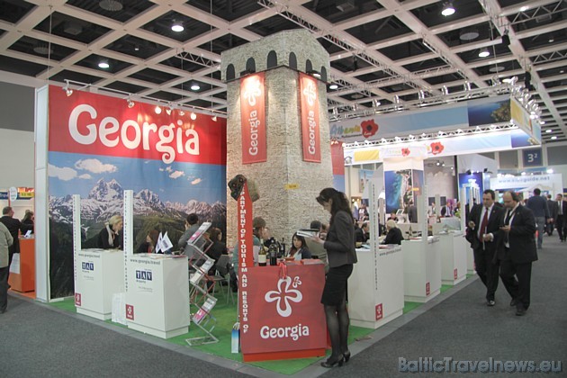 Gruzijas stends izstādē. Vairāk informācijas par Gruziju iespējams atrast interneta vietnē www.visitgeorgia.ge Gruzijas stends izstādē. Vairāk informācijas par Gruziju iespējams atrast interneta vietnē www.visitgeorgia.ge 41263