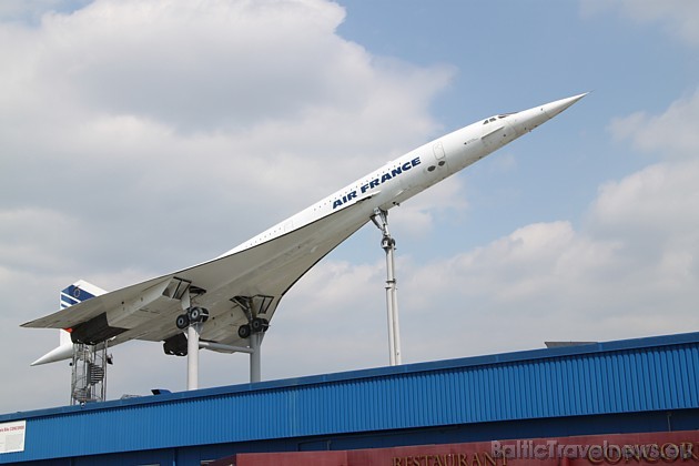Kopš 17.03.2004 muzejs piedāvā Air France lidmašīnu Concorde 42846