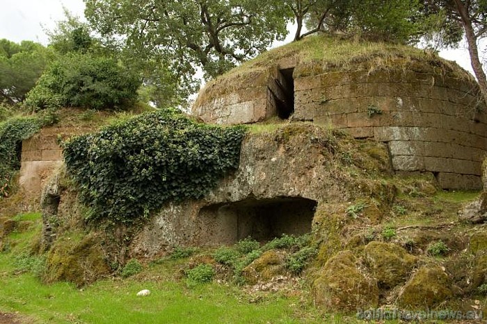 Lacio noteikti jāapskata arī Cerveteri nekropole
Foto: Fototeca Enit/Sandro Bedessi 48335