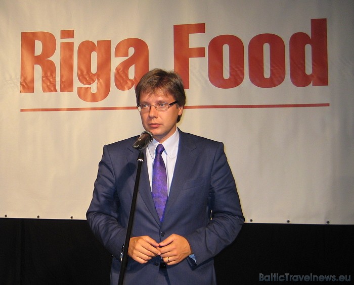 Izstādes Riga Food 2010 atklāšanas pasākumā ar runu uzstājās Nils Ušakovs (Rīgas domes priekšsēdētājs) Izstādes Riga Food 2010 atklāšanas pasākumā ar runu uzstājās Nils Ušakovs (Rīgas domes priekšsēdētājs) 49510