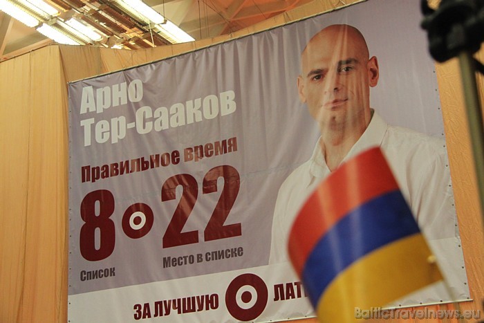 Armēņu kultūras dienas Rīgā organizēja akciju sabiedrības Alida Tūrs valdes priekšsēdētājs un Saeimas deputāta kandidāts no politiskās apvienības «Par Armēņu kultūras dienas Rīgā organizēja akciju sabiedrības Alida Tūrs valdes priekšsēdētājs un Saeimas deputāta kandidāts no politiskās apvienības «Par 50387