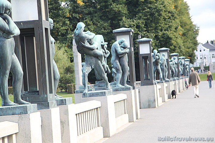 Vigeland skulptūru parks ar 212 skulptūrām 51268