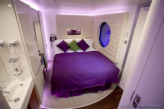 Kopā uz Norwegian Epic pieejami dažādu veidu numuri un kajītes - gan vienkāršākas kajītes kuģa iekšienē, gan luksusa spa un balkonu numuri kuģa ārmalā Kopā uz Norwegian Epic pieejami dažādu veidu numuri un kajītes - gan vienkāršākas kajītes kuģa iekšienē, gan luksusa spa un balkonu numuri kuģa ārmalā 51381