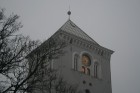 Svinīgi atklāts Jelgavas Sv. Trīsvienības baznīcas tornis