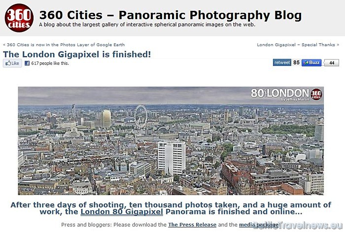 Londonas panorāmas foto iespējams apskatīt interneta vietnē www.blog.360cities.net
Foto: www.360cities.net Londonas panorāmas foto iespējams apskatīt interneta vietnē www.blog.360cities.net
Foto: www.360cities.net 52430