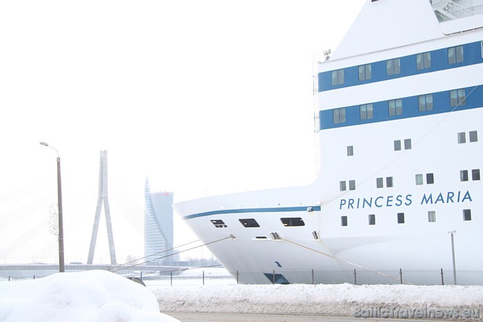 Uzņēmuma St. Peter Line kruīza kuģis Princess Maria devies Ziemassvētku kruīzā pa Baltijas jūras ostām un tajā devušies Krievijas tūristi Uzņēmuma St. Peter Line kruīza kuģis Princess Maria devies Ziemassvētku kruīzā pa Baltijas jūras ostām un tajā devušies Krievijas tūristi 53662